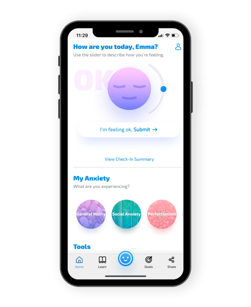 mindshift phone app